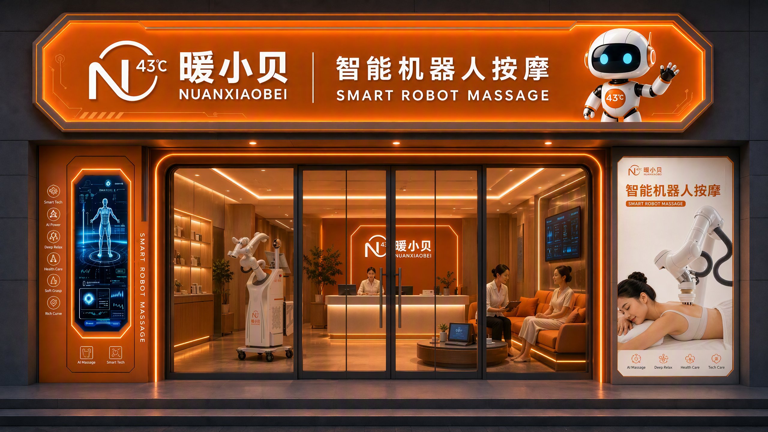 暖小贝未来门店空间